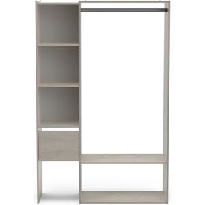 Vestiaire Californie | 118 x 39,6 x 183 cm | Grijs