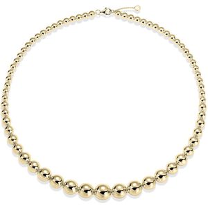Gisser Jewels - Dames - Ketting - N1119Y - Goud Verguld 925 Zilver - maat 50 cm