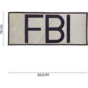 Embleem FBI groot stof
