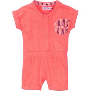 Dirkje - Jumpsuit - Neon coral - Maat 56