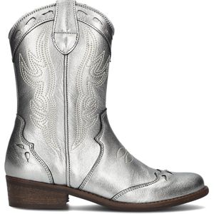 Wysh Hailey Cowboylaarzen - Western Laarzen - Meisjes - Zilver - Maat 34