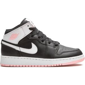 Air Jordan 1 Mid (GS) Black/White/Artic Punch, EUR 38