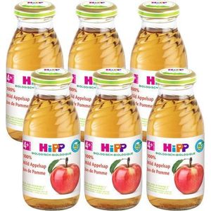HiPP BIO milde appelsap vanaf 4 maanden - 6 stuks 200ml - NL-BIO-01