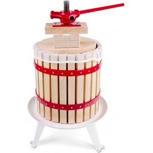 Fruitpers, appelpers, wijnpers - Houten mand 12 l