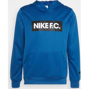 Nike f.c. fleece hoodie - Blauw - Maat