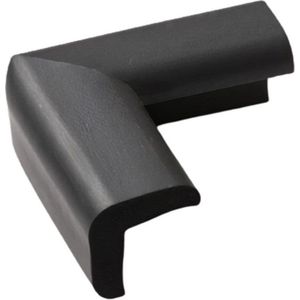 Jippie's - Tafelhoekjes foam - 4 stuks - Zwart