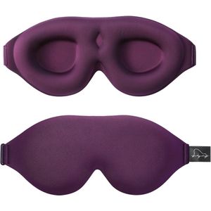 Verduisterend 3D Oogmasker met Oordopjes - Ultieme Comfort voor Rustgevende Slaap