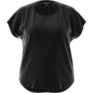 Redmax Sportshirt Dames - Sportkleding - Geschikt voor Fitness en Yoga - Dry Cool - Zwart - 54