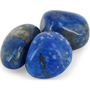 Lapis Lazuli B trommelstenen 100 gr. (mt2)