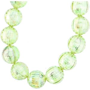 Behave - Korte ketting met grote kralen - Lente stijl uniseks - 40 cm