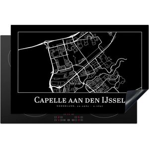 Inductie beschermer - Inductie Mat - Kookplaat beschermer - Kaart - Capelle aan den IJssel - Stadskaart - Plattegrond - Inductie beschermer - Inductie Mat - Kookplaat Beschermer - 80.2x52.2 cm - Afdekplaat inductie - Inductiebeschermer