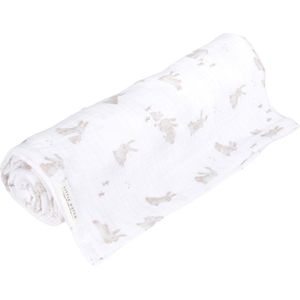 Little Dutch - Swaddle doek hydrofiel 120 x 120 Baby Bunny