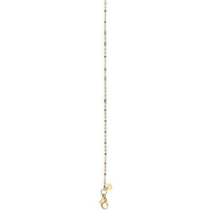 iXXXi Jewelry-Halsketting 1mm Grey beads-Goudkleurig-Dames Collier