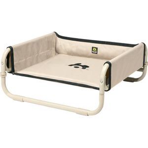 Maelson Soft Bed 86- Verhoogd en Opvouwbaar Hondenbed met Verwijderbare en Wasbare Hoes -- Verhoogd en Opvouwbaar Hondenbed met Verwijderbare en Wasbare Hoes - Beige