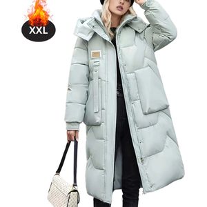 Livano Winterjas - Parka - Dames - Winter - Jas - Volwassen - Stijlvol - Ijsblauw - XL