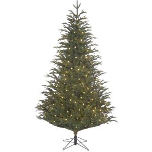 Top Trees Vancouver Kunstkerstboom met LED Verlichting - H185 x Ø124 cm - Groen