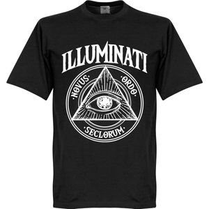 Illuminati T-Shirt - Zwart - L