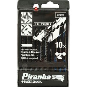 Piranha HI-TECH decoupeerzaagblad met cassette - 10 stuks - X29230