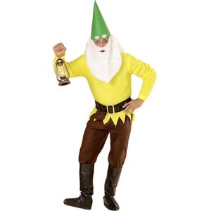 Geel tuinkabouter kostuum voor volwassenen - Volwassenen kostuums