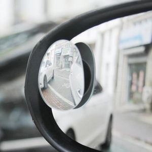 2 Stuks Dode Hoek Spiegel – Auto Blind Spot – Zwart – Eivormige Verstelbare Spiegels