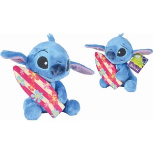Disney - Lilo & Stitch - Stitch met surfplank - 35cm - Knuffel - Pluche