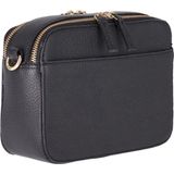 DSTRCT Kleine Crossbodytas / Schoudertas Dames - Leer - Floater Field - Zwart
