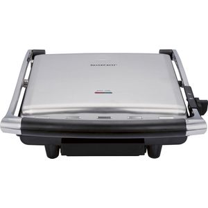 SILVERCREST KITCHEN TOOLS 2-in-1 grill - paniningrill en contactgrill - 2000W