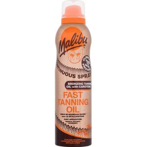 Malibu Continuous Bronzing Fast Tanning Oil Carotene - 175 ml