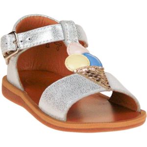 Pom d'Api Poppy Ice Cream Sandaal Zilver