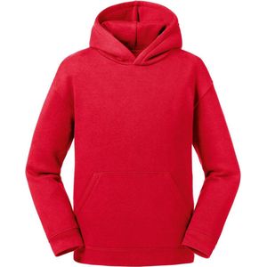 Russell Kinderen/Kinderen Authentieke Sweatshirt met kap (Klassiek rood)