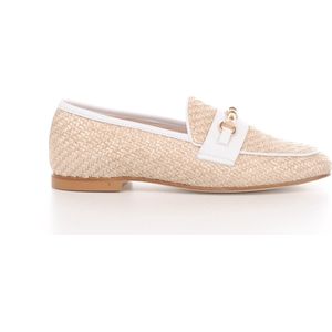 Maury loafer Rapunzel raffia beige