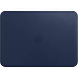 Apple echt lederen Sleeve voor de MacBook 12 inch - Macbook case - 12 inch laptop sleeve – Blauw