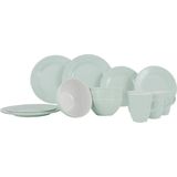 Gimex - Royal Line - Servies - Pastel - Mint - 16-Delig