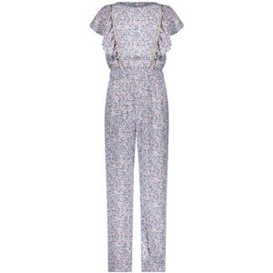 Like Flo - Jumpsuit - Blue Flower - Maat 110