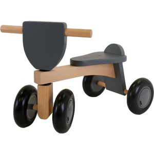 Bandits & Angels houten loopfiets Vintage Rider grey - 1 jaar - jongens en meisjes - grijs