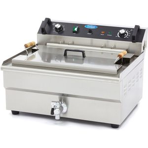 Maxima Frituurpan 30 L 1 Mand met Tapkraan Friteuse