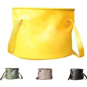 Opvouwbare afwasteil - 20 liter multifunctionele draagbare emmer - camping reizen - wandelen - autowassen Opvouwbare afwasteil