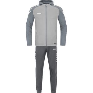 Jako Performance Trainingspak Polyester Met Capuchon Heren - Zachtgrijs / Steengrijs | Maat: 4XL