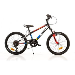 Aurelia 420 Sport Mountainbike 20 Inch - Kinderfiets 6 tot 8 Jaar - 6 Versnellingen - Zwart