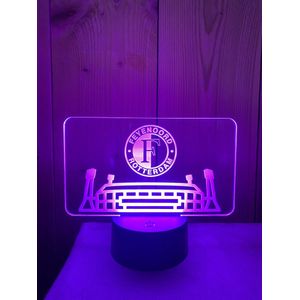 Feyenoord Lamp - De Kuip [nachtlamp]