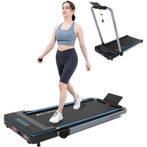 Loopband - Wandelband - Walking Pad - Walkingpad - Loopband voor Hardlopen - Treadmill - Loopband voor onder het bureau - Treadmill Foldable - 2 in 1 - Opvouwbare loopband - Zwart