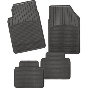 Goodivery ® Allweather schaalmat A1, automatten, set in zwart, 4-delig