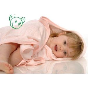 Green Bear Bamboe Babycape - Roze