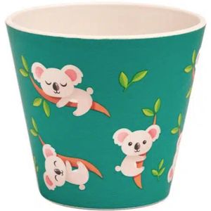 Quy Cup - 90ml Ecologische Reis Beker - Espressobeker “Koala” 7x7x7cm