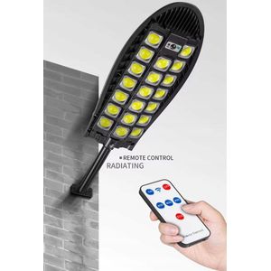 TUINLANTAARN SOLAR LAMP VOOR POST KRACHTIG 2400W STRAATPANEEL CREE LED