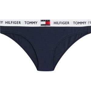 Tommy Hilfiger dames Tommy 85 bikini slip (1-pack) - blauw - Maat: XL