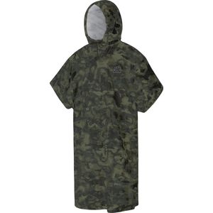 Mystic Poncho Velour - Camouflage