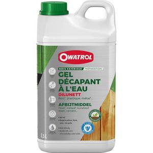 Dilunett - Afbijtmiddel voor alle ondergronden - Owatrol - 2,5 L