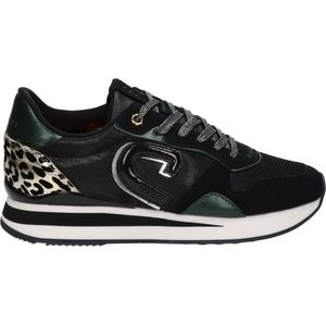 Cruyff Parkrunner Lux Lage sneakers - Leren Sneaker - Dames - Zwart - Maat 36
