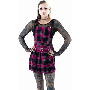 Heartless - Faye Pinafore Korte jurk - M - Roze